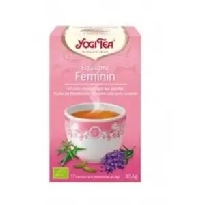 Comparateur de prix : Yogi Tea Infusion Ayurvédique Equilibre Féminin Bio 17 sachets de 1,8g