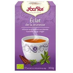 Comparateur de prix : Yogi Tea Eclat de la Jeunesse 17 sachets