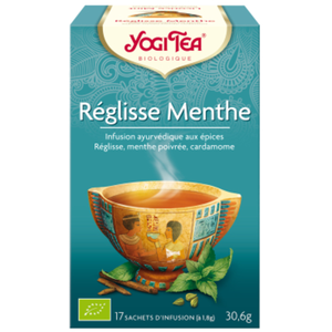 Yogi Tea Réglisse Menthe 17 sachets pas cher