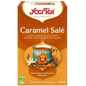 Yogi Tea Infusion Caramel Salé 17 sachets pas cher