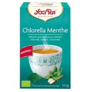 Yogi Tea Chlorella Menthe 17 sachets pas cher