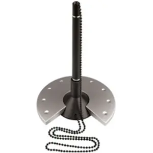 Comparateur de prix : helit Porte-stylo Silver the base, avec chaîne, argent