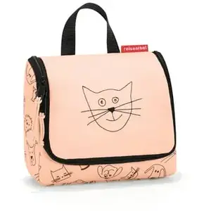 REISENTHEL IO3064 toiletbag S Kids Cats and Dogs Bag Unisex Rose pas cher