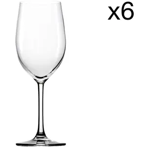 Stölzle Lausitz Lot de 6 verres à vin en Cristallin, transparent, 45 cl pas cher