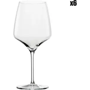 Stölzle Lausitz Verres à bourgogne Experience Lot de 6, 695ml Verres à vin rouge élégants Idéaux pour Bourgogne Élégants Verres à Pied pour une Aromatisation Maximale pas cher