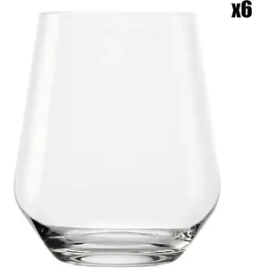 Stolzle Lot de 6 Verres à whisky en Cristallin, transparent, 37 cl pas cher