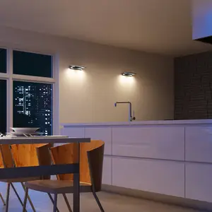 Evotec Applique LED à 2 lampes Pano, métallique pas cher