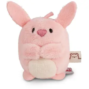 NICI MYMOCHI Peluche Lapin Pibu Rose 5cm - Peluche Douce, Mignonne Peluche à câliner, pour Jouer, pour Enfants et Adultes, Une Excellente idée de Cadeau pas cher