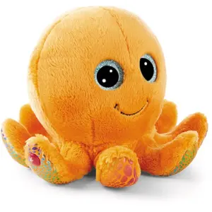 Peluche pieuvre Nici Glubschis Olly Polly Multicolore 15 cm 61843 pas cher