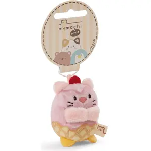 Doudou mymochi minis Chat Angy Glace molle, NICI, 61663 pas cher