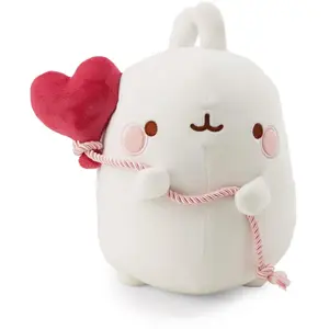 Comparateur de prix : Peluche avec ballon en forme de coeur Nici Molang Rouge 12 cm 61672