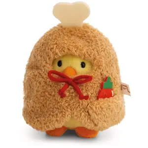 Ensemble peluche poussin Nici Tschieps Blanc 8 cm 61653