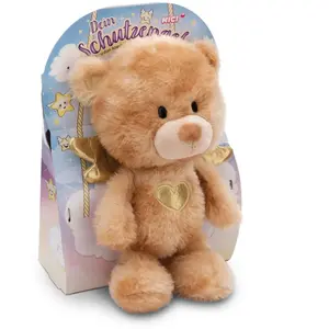 Peluche ours ange gardien Nici La La Bearie Marron 28 cm 61184