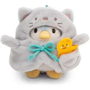 Comparateur de prix : Ensemble peluche pingouin avec costume de canard Nici Waddle 8 cm