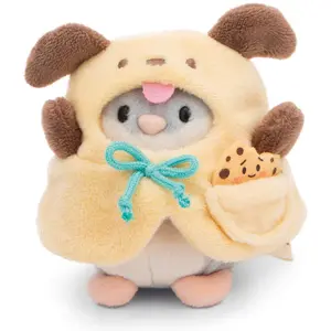 Comparateur de prix : Ensemble peluche hamster avec costume de chien Nici Shai 8 cm