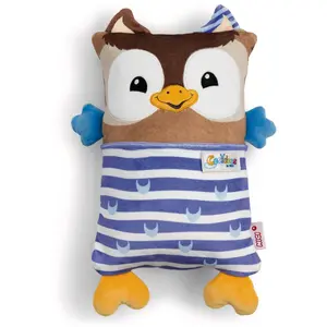 Doudou hibou réversible, NICI 62295 pas cher