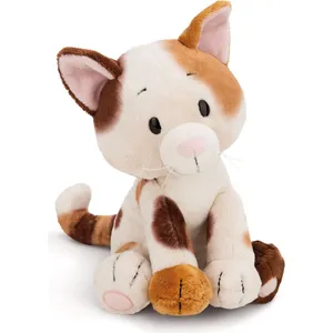 Nici Doudou chat porte-bonheur assis 20 cm Chat en peluche pas cher
