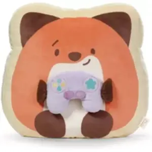 Peluche renard avec console de jeux Nici Geeks 35x33x12 cm pas cher
