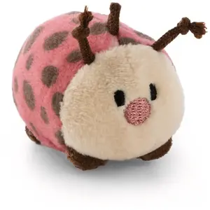 Peluche coccinelle couchée Nici Dozz Gris 5 cm 62382Vendu parfnac