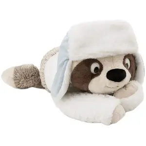 Nici Paresseux Izzy Icetumbler avec bonnet 45 cm couché peluche pas cher