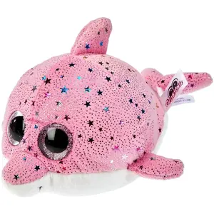 NICI Peluche Dauphin Dolfina Glubschis Couverte d'Etoiles Scintillantes Multicolore pas cher