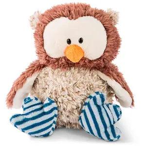 Nici Hibou Oscar Avec Tête Articulée D´ours En Peluche Pivotante 25 Cm