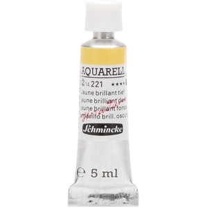 Schmincke Peinture aquarelle Horadam 5 ml extra-fine 221 - Jaune brillant foncé pas cher