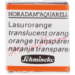 Schmincke Peinture aquarelle Horadam demi-godet extra-fine 218 - Orang...
