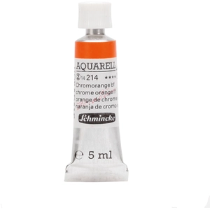 Schmincke Peinture aquarelle Horadam 5 ml extra-fine 214 - Orange de chrome pas cher