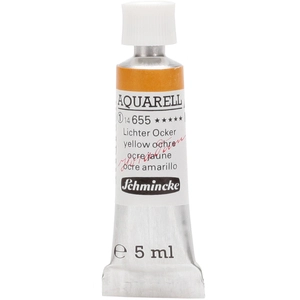 Schmincke Peinture aquarelle Horadam 5 ml extra-fine 655 - Ocre jaune pas cher