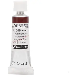 Schmincke Peinture aquarelle Horadam 5 ml extra-fine 645 - Rouge indien