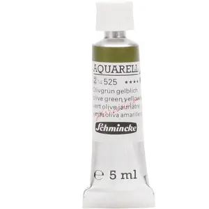 Schmincke Peinture aquarelle Horadam 5 ml extra-fine 525 - Vert olive jaunâtre pas cher
