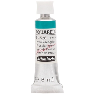 Comparateur de prix : Schmincke Peinture aquarelle Horadam 5 ml extra-fine 528 - Vert de Prusse