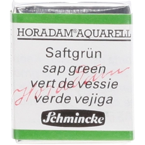 Comparateur de prix : Schmincke Peinture aquarelle Horadam demi-godet extra-fine 530 - Vert de vessie