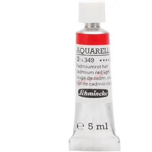 Comparateur de prix : Schmincke Peinture aquarelle Horadam 5 ml extra-fine 349 - Rouge de ca...