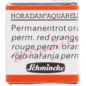 Comparateur de prix : Schmincke Peinture aquarelle Horadam demi-godet extra-fine 360 - Rouge...
