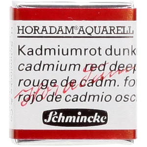 Comparateur de prix : Schmincke Peinture aquarelle Horadam demi-godet extra-fine 350 - Rouge de cadmium foncé