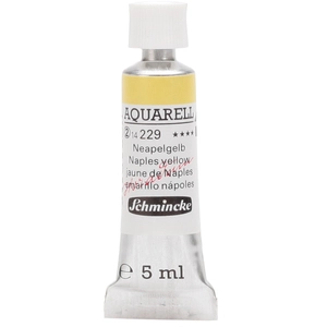 Schmincke Peinture aquarelle Horadam 5 ml extra-fine 229 - Jaune de Naples pas cher