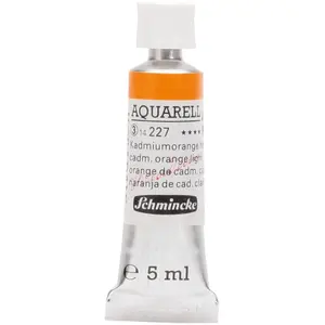 Schmincke Peinture aquarelle Horadam 5 ml extra-fine 227 - Orange de c... pas cher