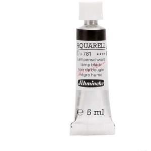 Comparateur de prix : Schmincke Peinture aquarelle Horadam 5 ml extra-fine 781 - Noir de Bougie