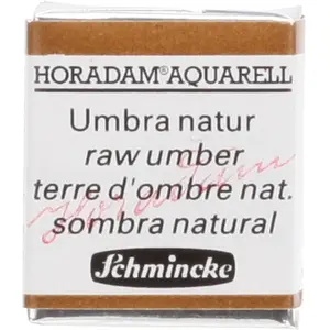 Schmincke Peinture aquarelle Horadam demi-godet extra-fine 667 - Terre... pas cher