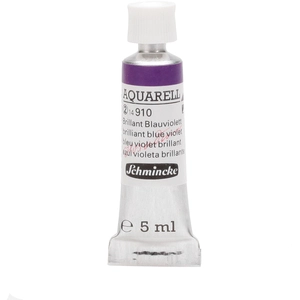 Comparateur de prix : Schmincke Peinture aquarelle Horadam 5 ml extra-fine 910 - Bleu violet brillant