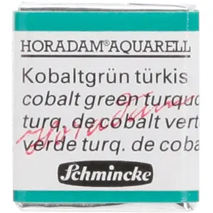 Comparateur de prix : Schmincke Peinture aquarelle Horadam demi-godet extra-fine 510 - Turqu...