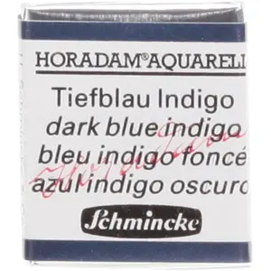 Comparateur de prix : Schmincke Peinture aquarelle Horadam demi-godet extra-fine 498 - Bleu ...