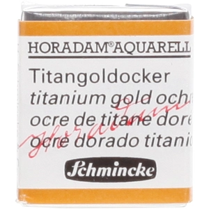 Comparateur de prix : Schmincke Peinture aquarelle Horadam demi-godet extra-fine 659 - Ocre ...
