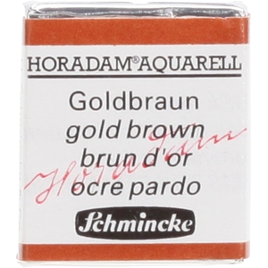 Comparateur de prix : Schmincke Peinture aquarelle Horadam demi-godet extra-fine 654 - Brun d'or