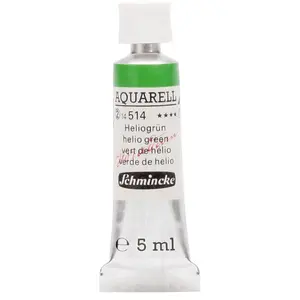 Schmincke Peinture aquarelle Horadam 5 ml extra-fine 514 - Vert d'hélio
