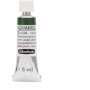 Comparateur de prix : Schmincke Peinture aquarelle Horadam 5 ml extra-fine 534 - Vert permanent olive