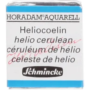 Schmincke Peinture aquarelle Horadam demi-godet extra-fine 479 - Cerulem d'hélio