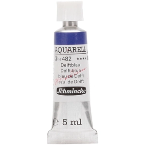 Comparateur de prix : Schmincke Peinture aquarelle Horadam 5 ml extra-fine 482 - Bleu de delft